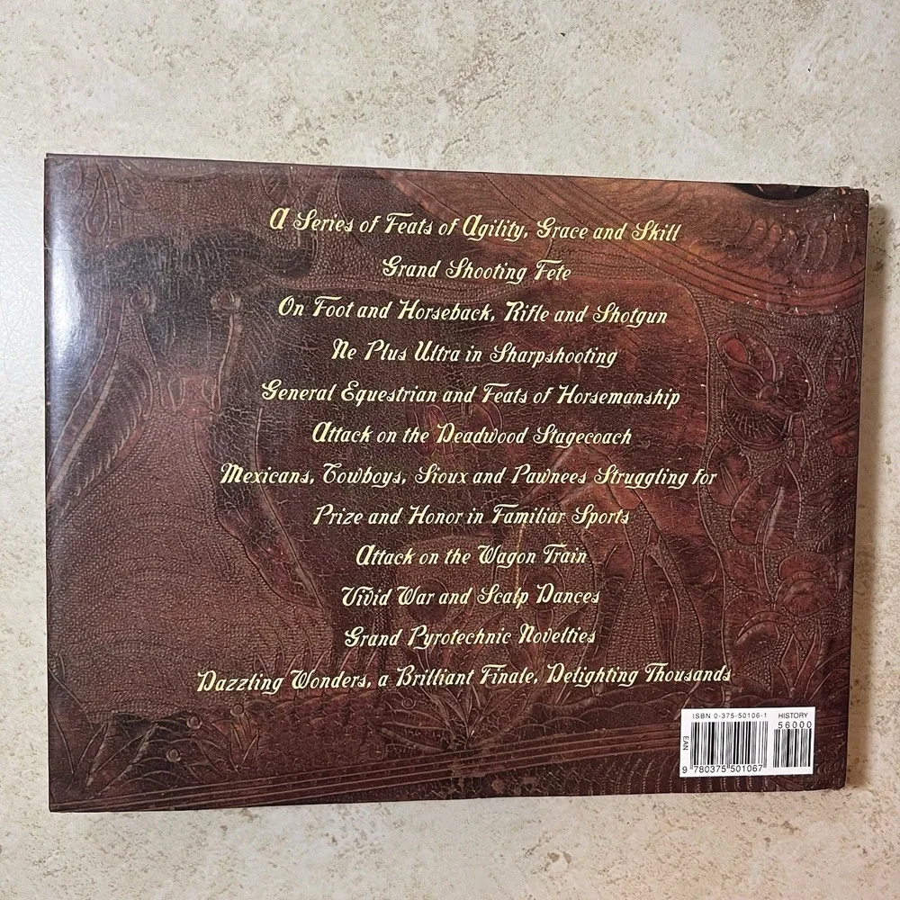 BUFFALO BILL'S WILD WEST: AN AMERICAN‎ LEGEND SIGNED LIMITED EDITION BOOK NR